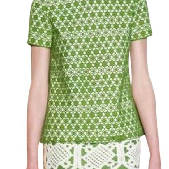 Tory Burch Green Knit Top - Picture 2 of 6